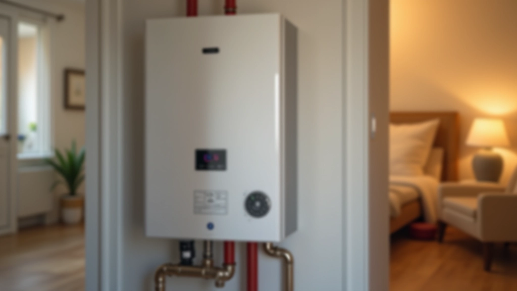 Modernes Gasheizsystem zeigt Heizkosteneinsparungen durch Energiepreisbremse für Wohnhäuser