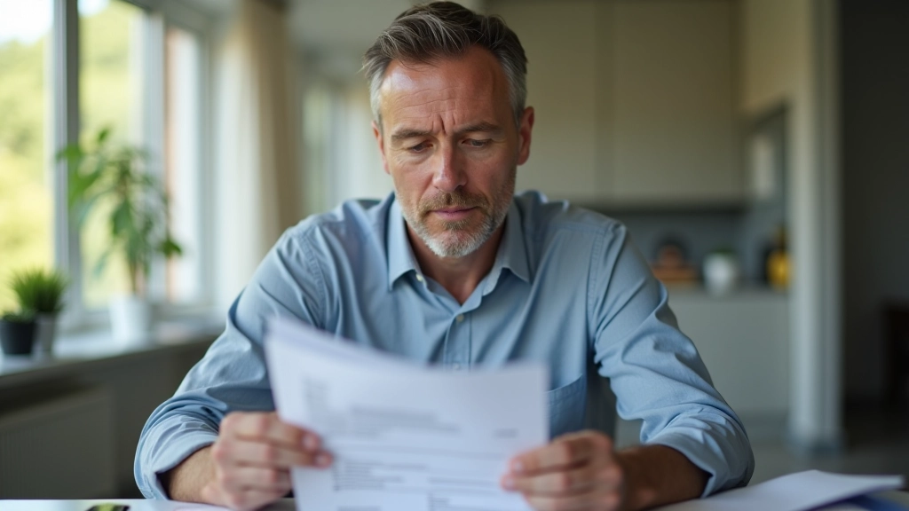 Person prüft Stromrechnung mit Taschenrechner, zeigt Verständnis von Energiekosten und Preisbremsenmechanismus